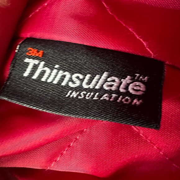 LL BEAN Classic Lambswool Duffel Coat Hooded  Toggle  Thinsulate Italy Long 16 - Picture 8 of 10